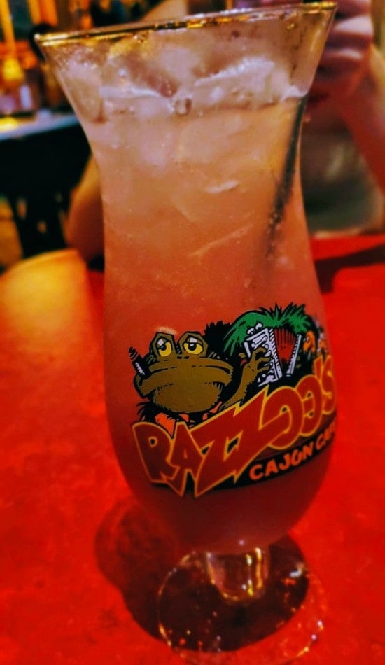 lemonade at Razoo's Cajun Cafe Concord NC