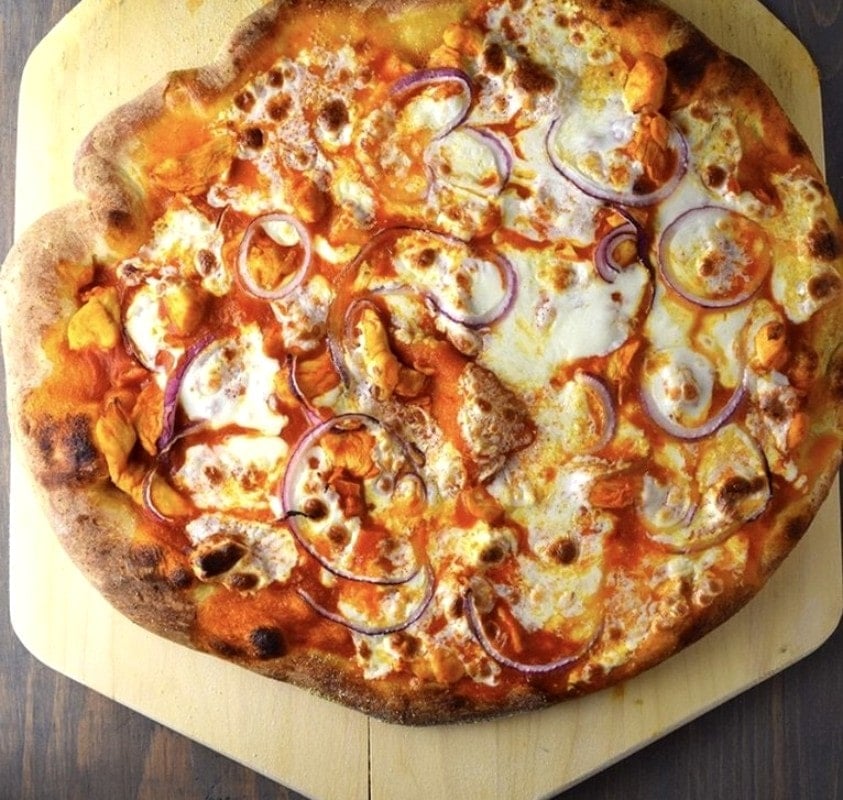 Wood-Fired Pizza, Eden's Grill, Roxboro, NC