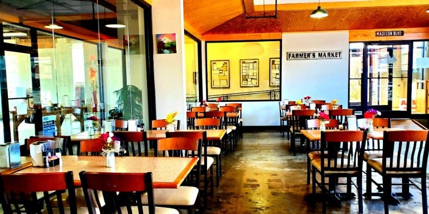Dining Room at Gordon Street Cafe, Roxboro, NC