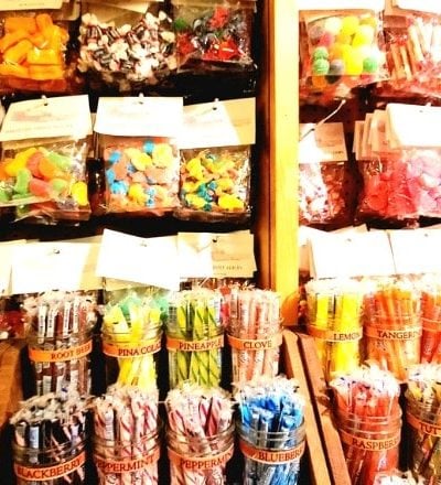 Candy at Homestead Steakhouse Gift Shop