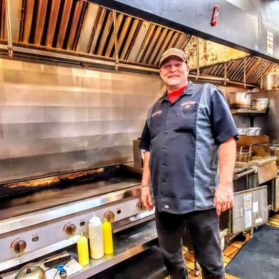 David Burch chef at Smokey Dave's BBQ Roxboro, NC