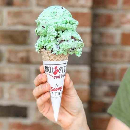 Ice Cream Cone Bruster's Ice Cream