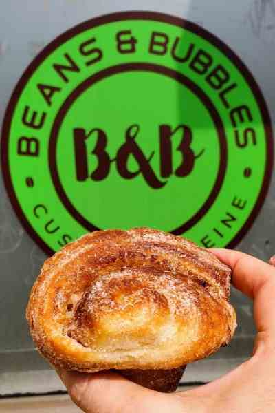 Neuse River Trail Beans & Bubbles Pastry