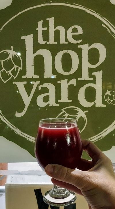 The Hop Yard on the Neuse River Greenway Trail NC