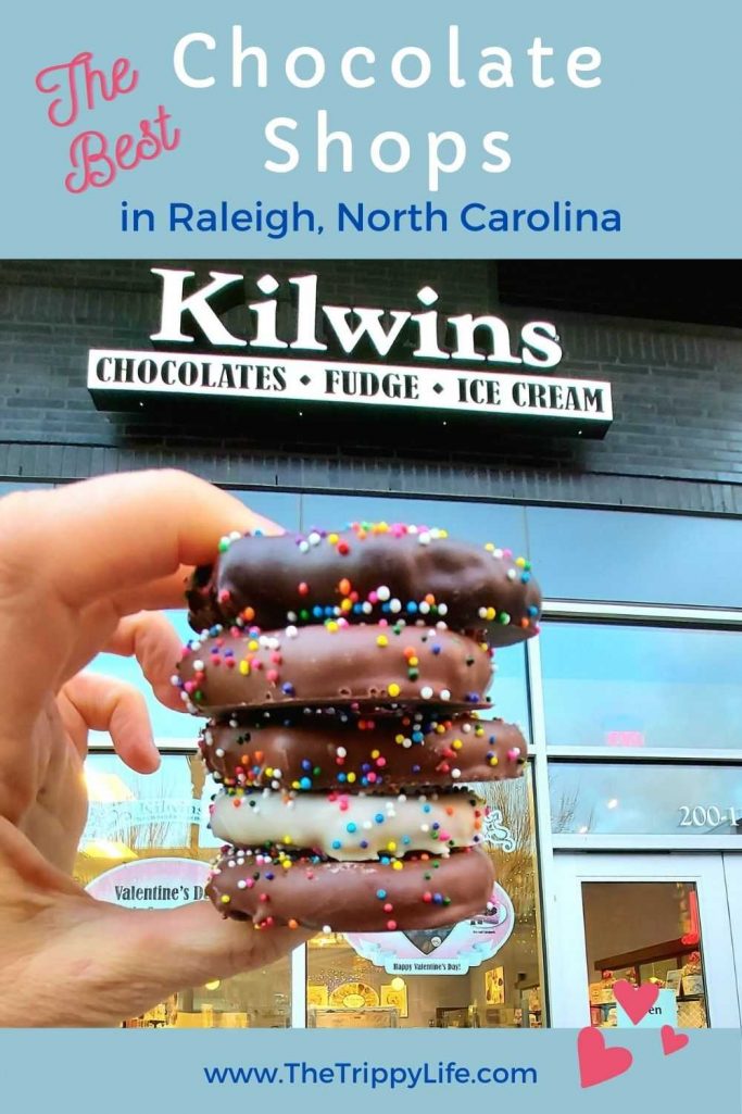 Best Chocolate in Raleigh North Carolina Pin