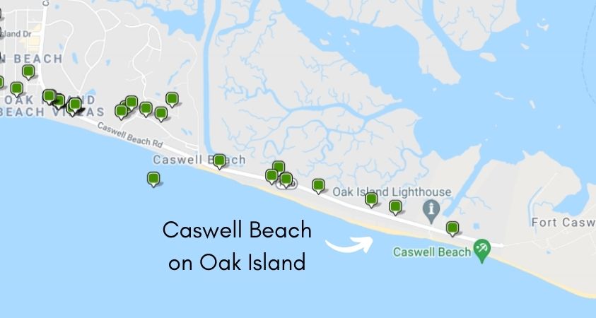 Caswell Beach On Oak Island places to stay