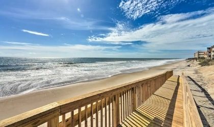 Oceanfront Condo Topsail Island Places to stay NC