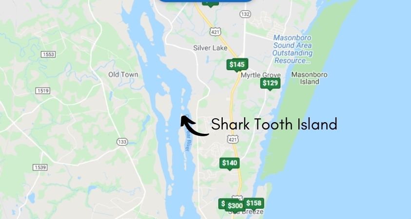 Shark Tooth Island Places To Stay NC