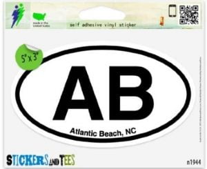 Atlantic Beach Sticker