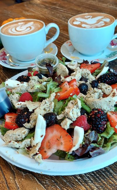 Mixed Berry Salad from Rendezvous International Cafe in Abingdon, Virginia
