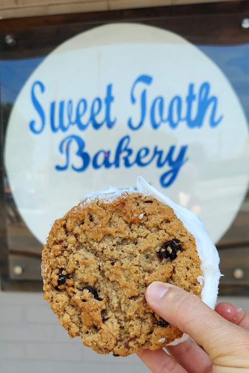 Oatmeal Pie from Sweet Tooth Bakery in Roxboro, NC