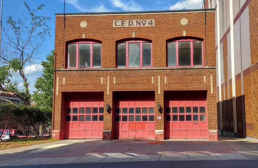 The Bootlegger Firehouse on a ghost tour in Charlotte, NC