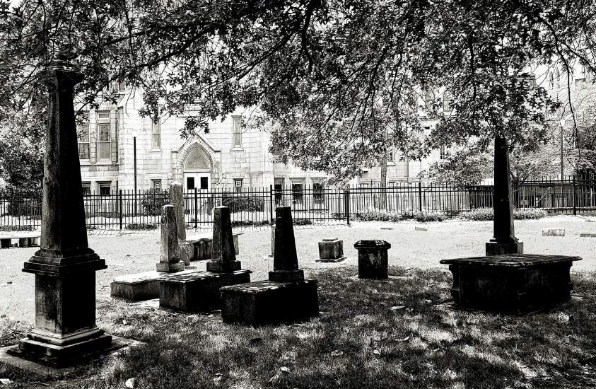Settlers' Cemetery in Charlotte, NC is haunted by ghosts.