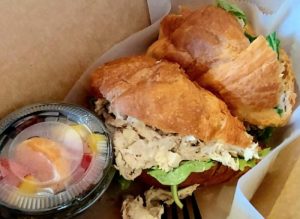 sandwich from Incorrigible Cafe in Roxboro, NC