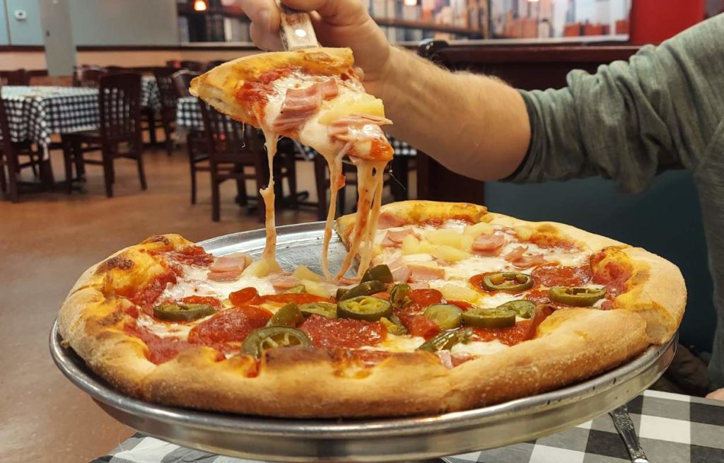 pizza from A Taste of New York Pizza in Roxboro, NC