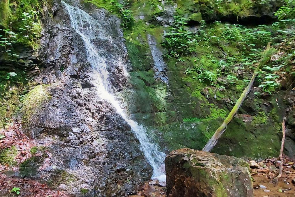 Waterfall at Backbone Rock near Abingdon, VA