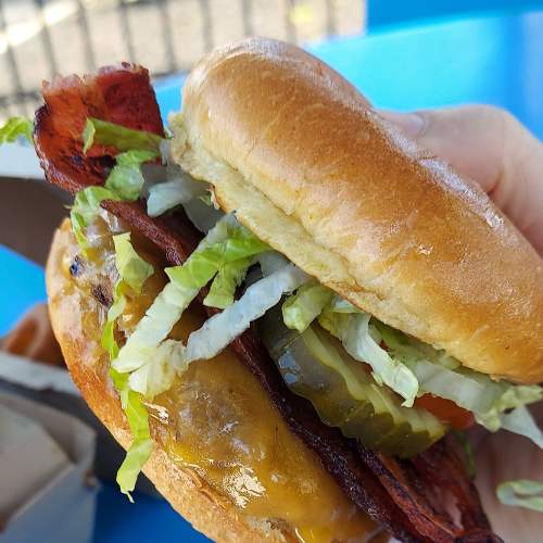 Chick-fil-A's LIttle Blue Menu Bacon Burger