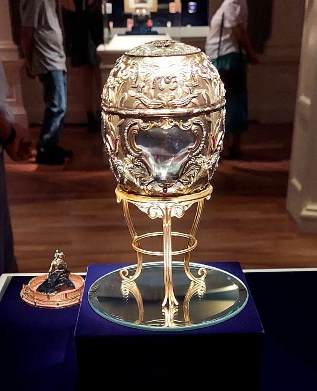 Peter The Great Imperial Faberge Egg. Richmond, VA Museum of Fine Art