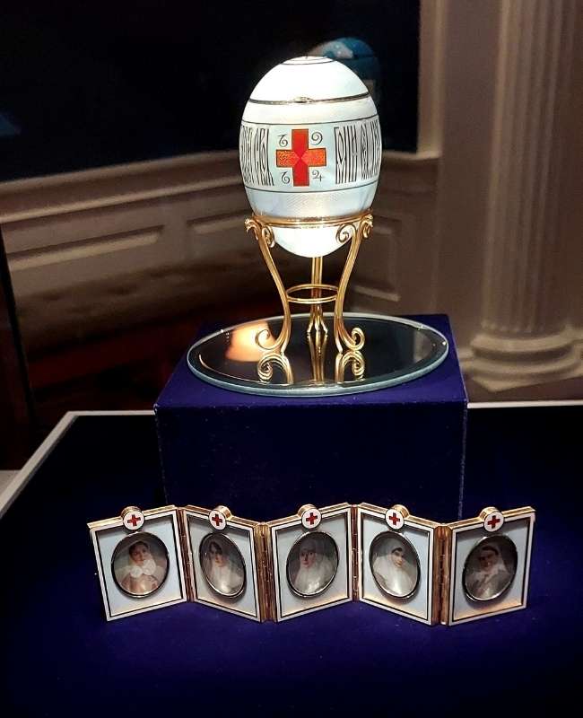 Red Cross Faberge Egg at Virginia Museum of Fine Art